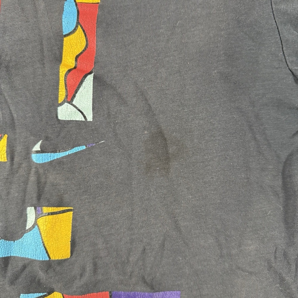 The Nike Tee Men's T Shirt Dri Fit L Short Sleeve Black Witness LeBron James - Picture 3 of 10